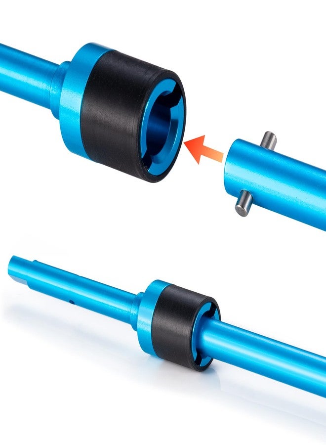 MORFUM RC Aluminum Alloy TT02 Center Drive Shaft Propeller Shaft & Joint Cup Compatible with Tamiya TT02 TT02B 1/10 RC On Road Touring Car Upgrade Replacement Parts - Image 5